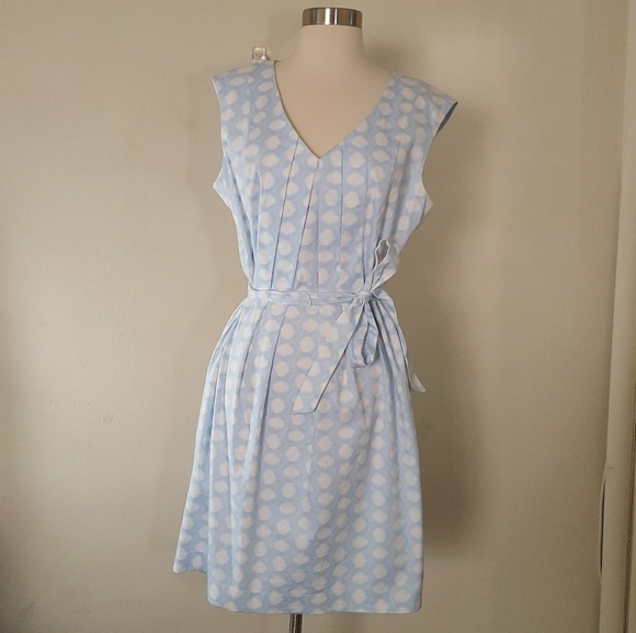 Calvin Klein Dresses & Skirts - Calvin Klein Blue Cloud Print Dress